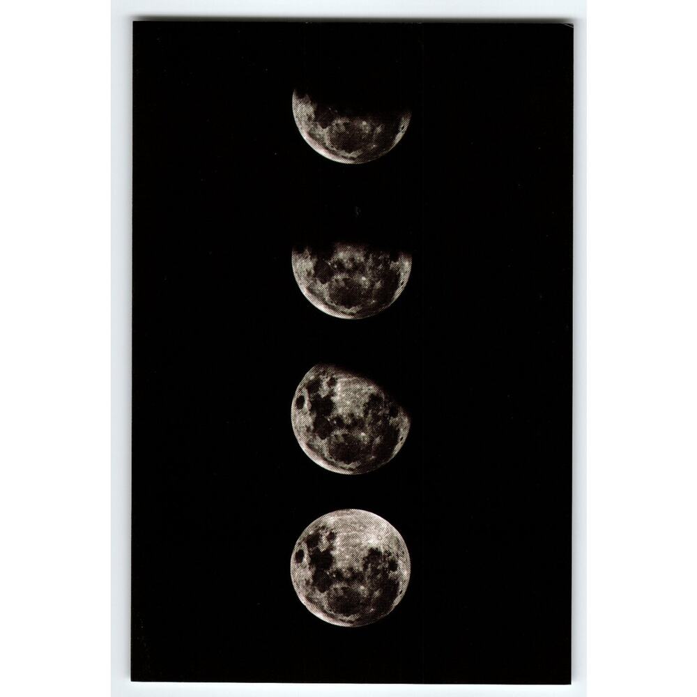 4x6 Glossy Photo Moon Phases Astronomy Space Celestial Art Print